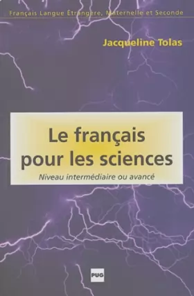 Couverture du produit · Le français pour les sciences