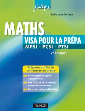 Couverture du produit · Visa pour la prépa Maths MPSI-PCSI-PTSI