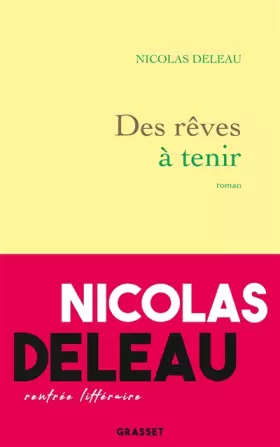 Couverture du produit · Des rêves à tenir