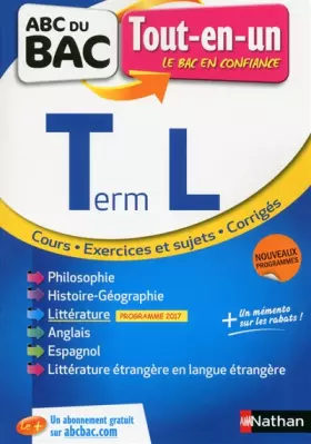 Couverture du produit · ABC du BAC Tout-en-un Term L