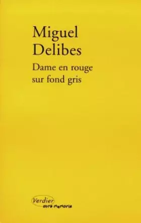 Couverture du produit · Dame en rouge sur fond gris