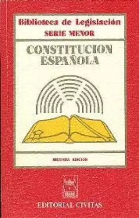 Couverture du produit · Constitucion española