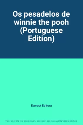 Couverture du produit · Os pesadelos de winnie the pooh (Portuguese Edition)