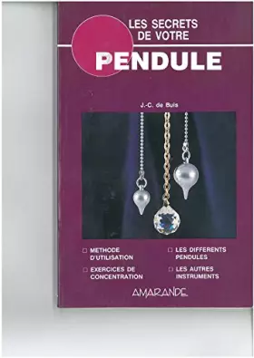Couverture du produit · Les secrets de votre pendule