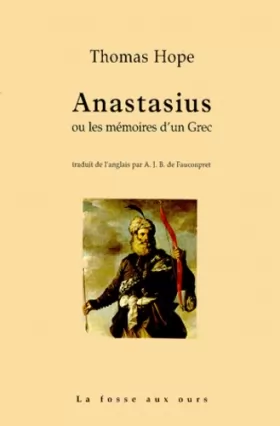 Couverture du produit · Anastasius ou les mémoires d'un grec