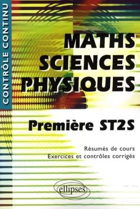Couverture du produit · Mathématiques-Sciences physiques 1e ST2S