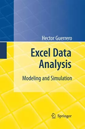 Couverture du produit · Excel Data Analysis: Modeling and Simulation