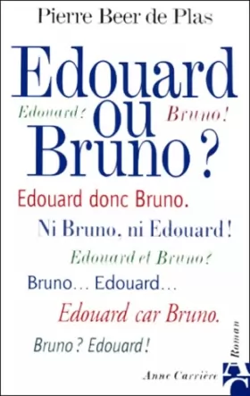 Couverture du produit · Édouard ou Bruno ?