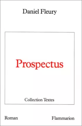 Couverture du produit · Prospectus