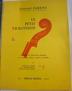 Couverture du produit · Petit violoniste (Le) Volume 2A