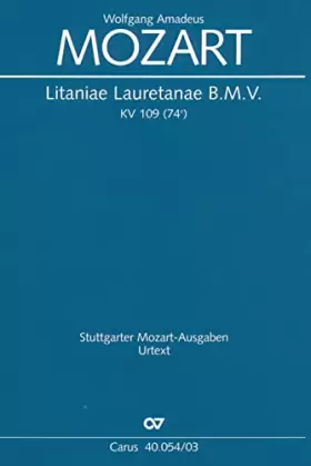 Couverture du produit · Mozart: Litaniae Lauretanae B. M. V., K. 109 (74e)