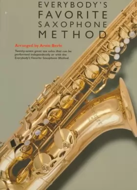 Couverture du produit · Everybody's Favorite Saxophone Method