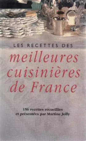 Couverture du produit · Recettes des meilleures cuisinieres de France