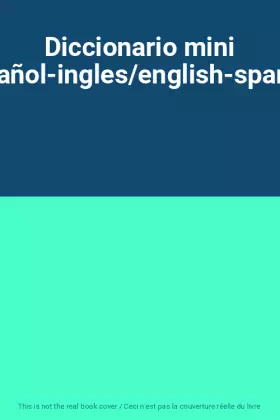 Couverture du produit · Diccionario mini español-ingles/english-spanish