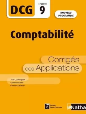 Couverture du produit · Comptabilité - DCG 9 - Corrigés des applications - 2021