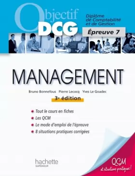 Couverture du produit · Objectif DCG - Management