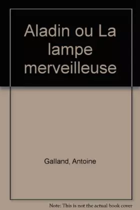 Couverture du produit · Aladin ou La lampe merveilleuse