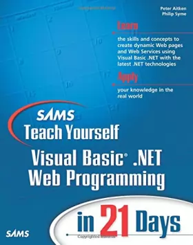 Couverture du produit · Sams Teach Yourself Visual Basic .NET Web Programming in 21 Days