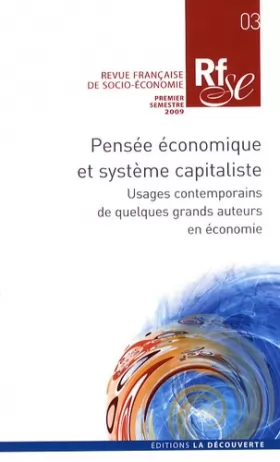 Couverture du produit · Pensée économique et système capitaliste (03)