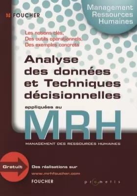 Couverture du produit · Analyse des données et Techniques décisionnelles appliquées au MRH (Management des ressources humaines)