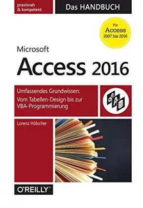 Couverture du produit · Access 2016 - Das Handbuch