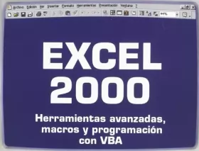 Couverture du produit · Excel 2000: herramientas avanzadas, macros y programacion con vba