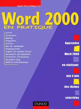 Couverture du produit · Word 2000 - en pratique