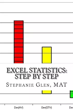 Couverture du produit · Excel Statistics: Step by Step