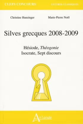 Couverture du produit · Silves grecques 2008-2009