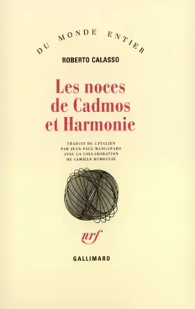 Couverture du produit · Les Noces de Cadmos et Harmonie