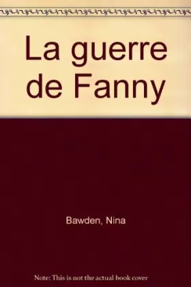 Couverture du produit · La guerre de Fanny