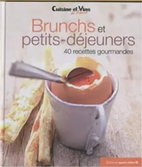 Couverture du produit · Brunchs et petits-déjeuners 40 recettes gourmandes