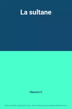 Couverture du produit · La sultane