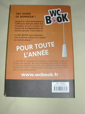 Couverture du produit · Vous ne serez plus jamais seul(e) aux toilettes. WC BOOK. Jeux, Histoires drôles, Conseils pratiques, Infos insolites, Peopleri