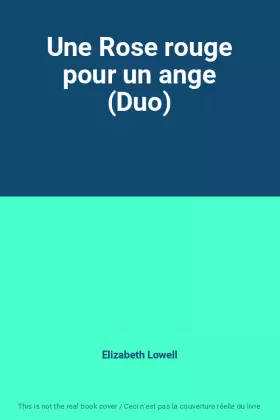 Couverture du produit · Une Rose rouge pour un ange (Duo)