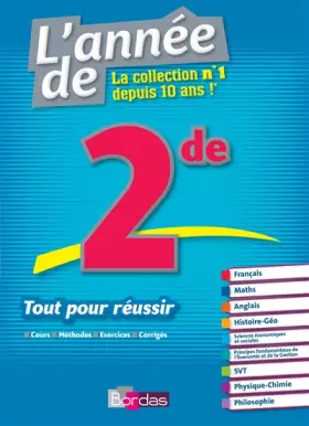 Couverture du produit · L'Année de la 2de - Tout pour Réussir