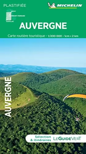 Couverture du produit · Carte Routière et Touristique Auvergne Michelin
