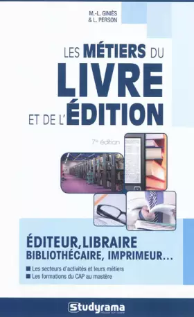 Couverture du produit · Les métiers du livre et de l'édition 7e édition