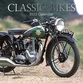 Couverture du produit · Classic Bikes Square Wall Calendar 2023