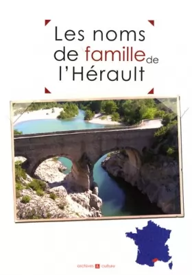 Couverture du produit · Les noms de famille de l'Hérault