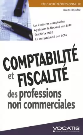 Couverture du produit · Comptabilité et fiscalité des professions non commerciales