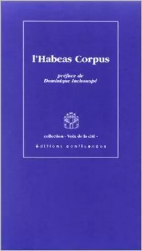 Couverture du produit · L'habeas Corpus de Inchauspe ( 2000 )