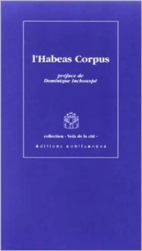 Couverture du produit · L'habeas Corpus de Inchauspe ( 2000 )