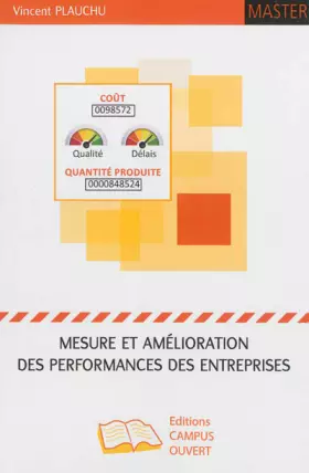 Couverture du produit · Mesure et amélioration des performances des entreprises