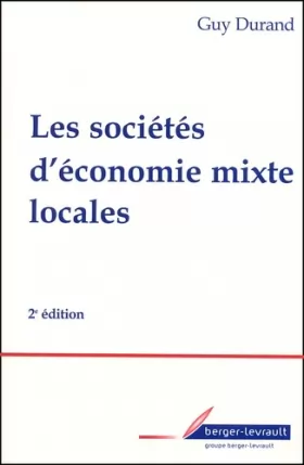 Couverture du produit · Les Sociétés d'économie mixte locales