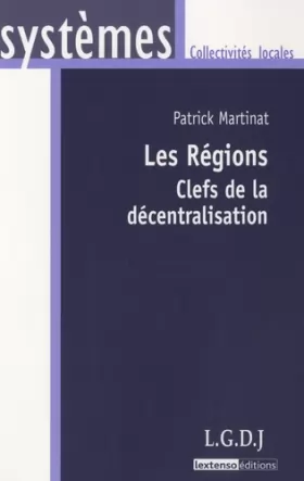 Couverture du produit · Les régions: Clefs de la décentralisation