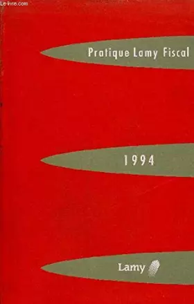 Couverture du produit · Pratique Lamy Fiscal 1994