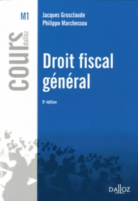 Couverture du produit · Droit fiscal général - 9e éd.