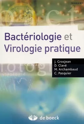 Couverture du produit · Bactériologie et virologie pratique