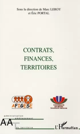 Couverture du produit · Contrats, finances, territoires